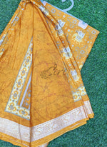 Load image into Gallery viewer, Latest Printed Fancy Chinon Crepe Saree