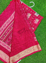 Load image into Gallery viewer, Latest Printed Fancy Chinon Crepe Saree