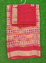 Load image into Gallery viewer, Latest Printed Fancy Chinon Crepe Saree