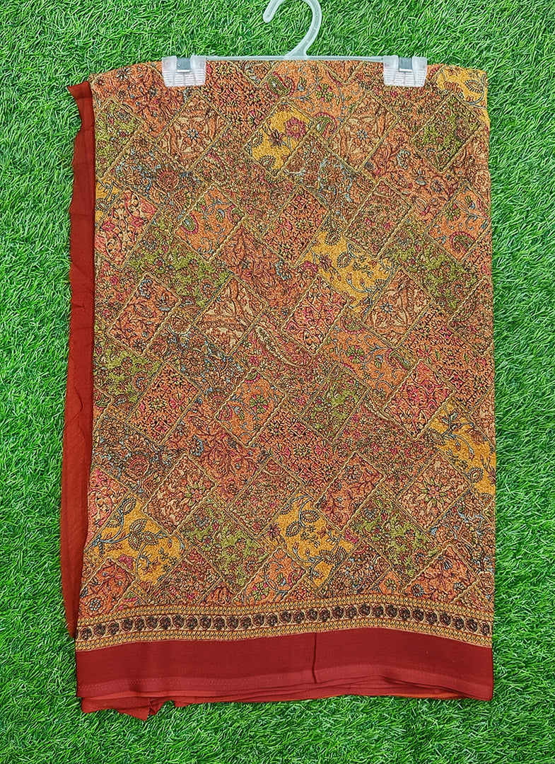 Latest Premium Printed Crepe Saree