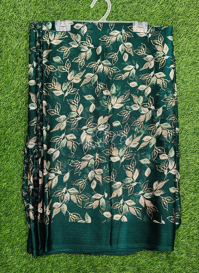 Latest Printed Chiffon Saree in Foil Print