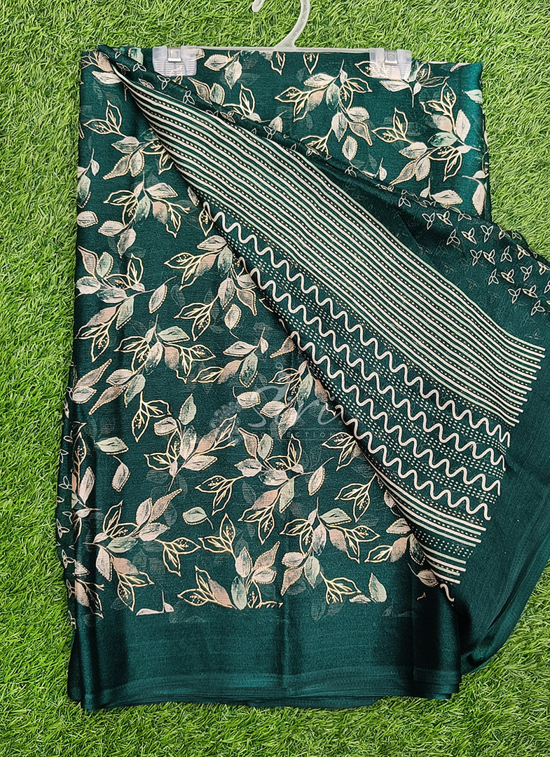 Latest Printed Chiffon Saree in Foil Print