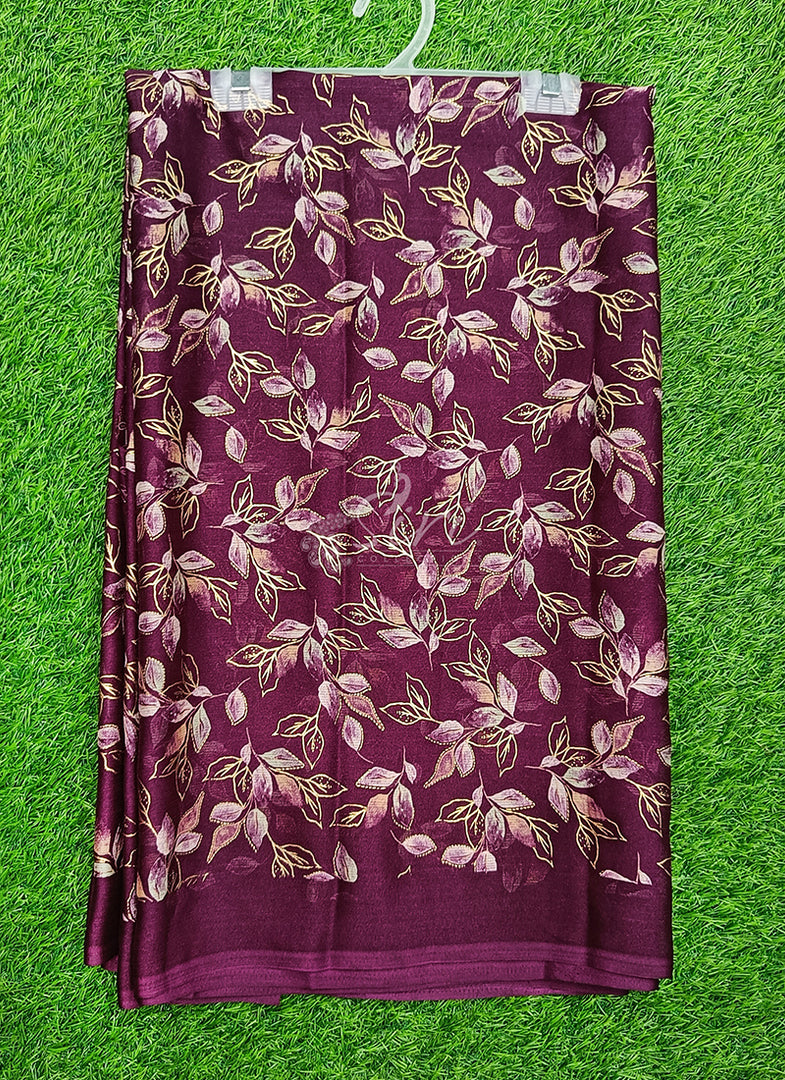 Latest Printed Chiffon Saree in Foil Print