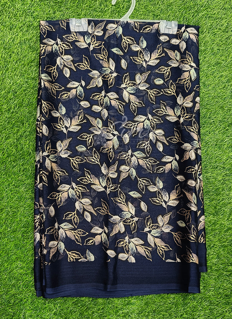 Latest Printed Chiffon Saree in Foil Print