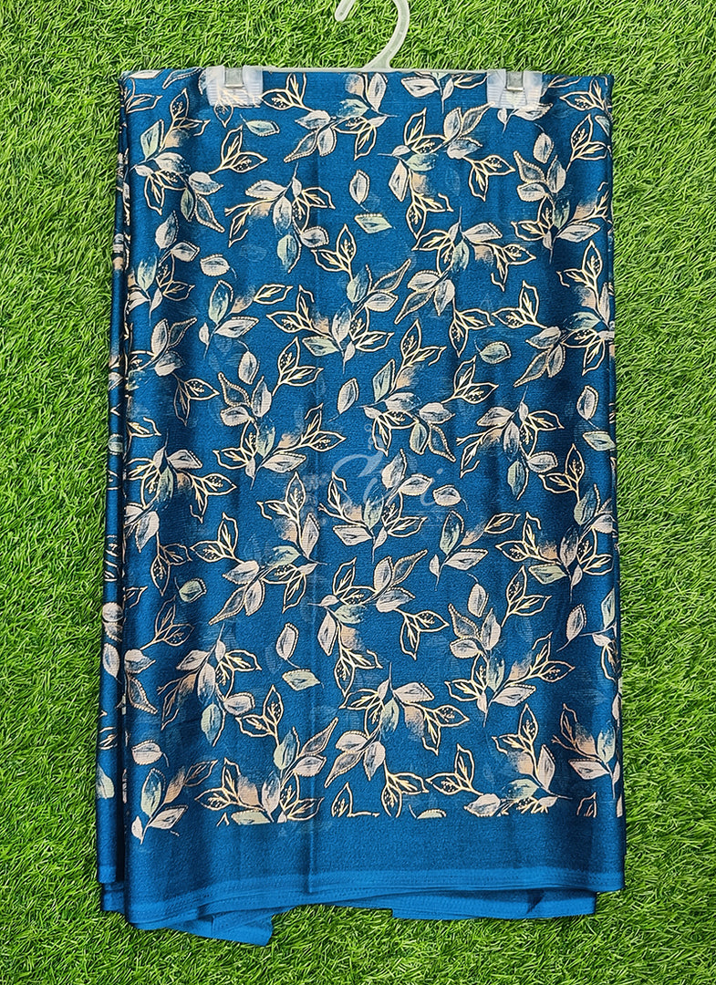 Latest Printed Chiffon Saree in Foil Print