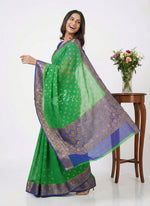 Load image into Gallery viewer, Latest Beautiful Pure Banarasi Georgette Saree with Blouse