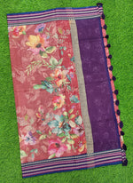 Load image into Gallery viewer, Beautiful Floral Digital Prints on Pure Kota Saree