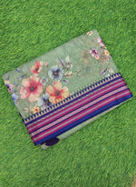 Load image into Gallery viewer, Beautiful Floral Digital Prints on Pure Kota Saree