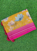 Load image into Gallery viewer, Beautiful Floral Digital Prints on Pure Kota Saree