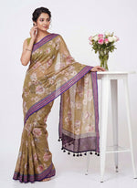 Load image into Gallery viewer, Beautiful Floral Digital Prints on Pure Kota Saree