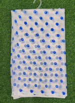 Load image into Gallery viewer, Latest Printed Georgette Saree in Polka Dots Design