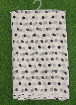 Load image into Gallery viewer, Latest Printed Georgette Saree in Polka Dots Design