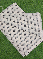 Load image into Gallery viewer, Latest Printed Georgette Saree in Polka Dots Design