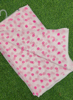 Load image into Gallery viewer, Latest Printed Georgette Saree in Polka Dots Design