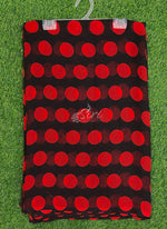 Load image into Gallery viewer, Latest Printed Georgette Saree in Polka Dots Design