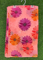 Load image into Gallery viewer, Latest Printed Georgette Saree in Floral Design