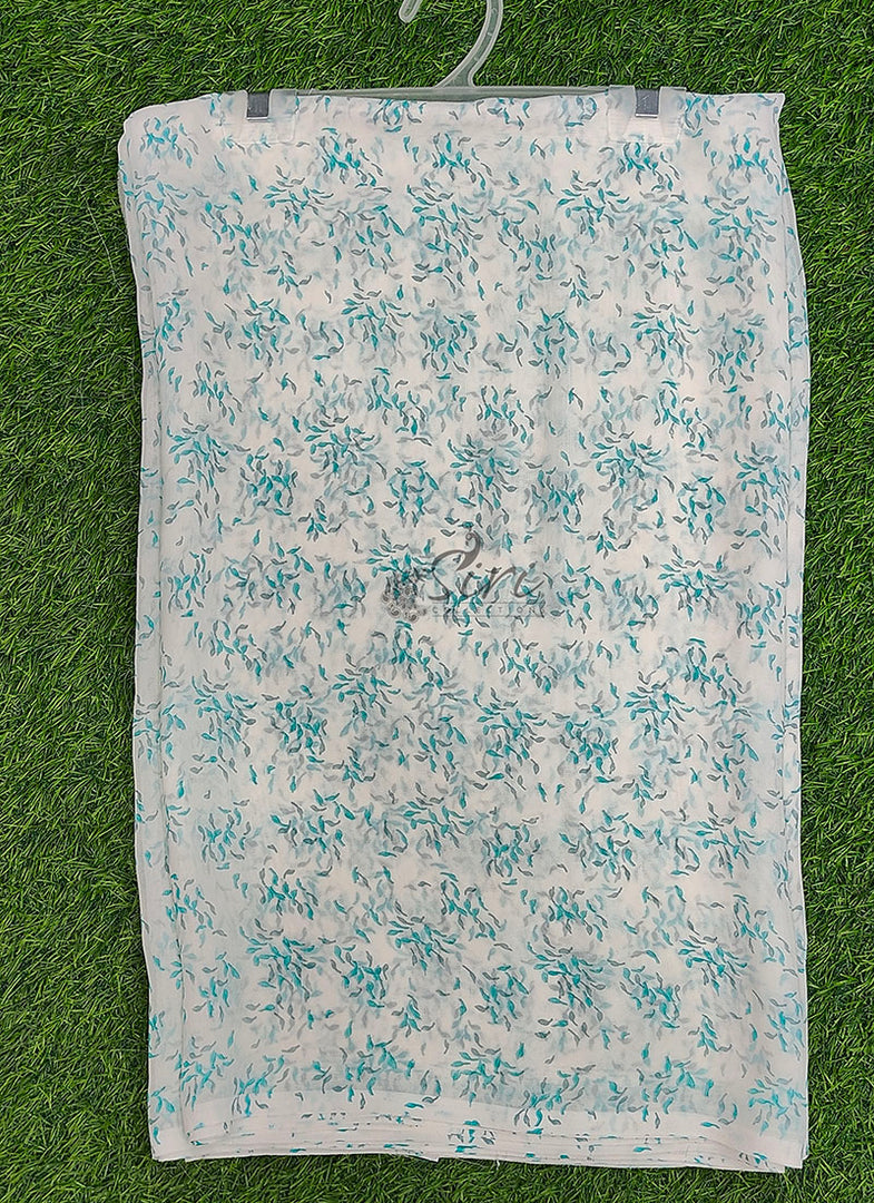 Siri Collections Printed Georgette Saree in Floral Design