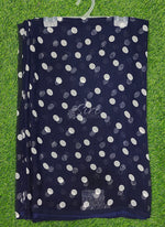 Load image into Gallery viewer, Latest Printed Georgette Saree in Polka Dots Design