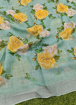 Load image into Gallery viewer, Lovely Digital Floral Print Linen Dupatta