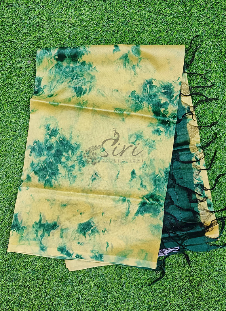 Lovely Shibori Design Soft Chanderi Dupatta