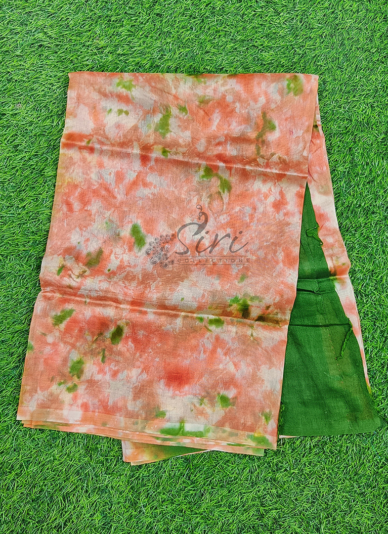 Lovely Shibori Design Soft Chanderi Dupatta