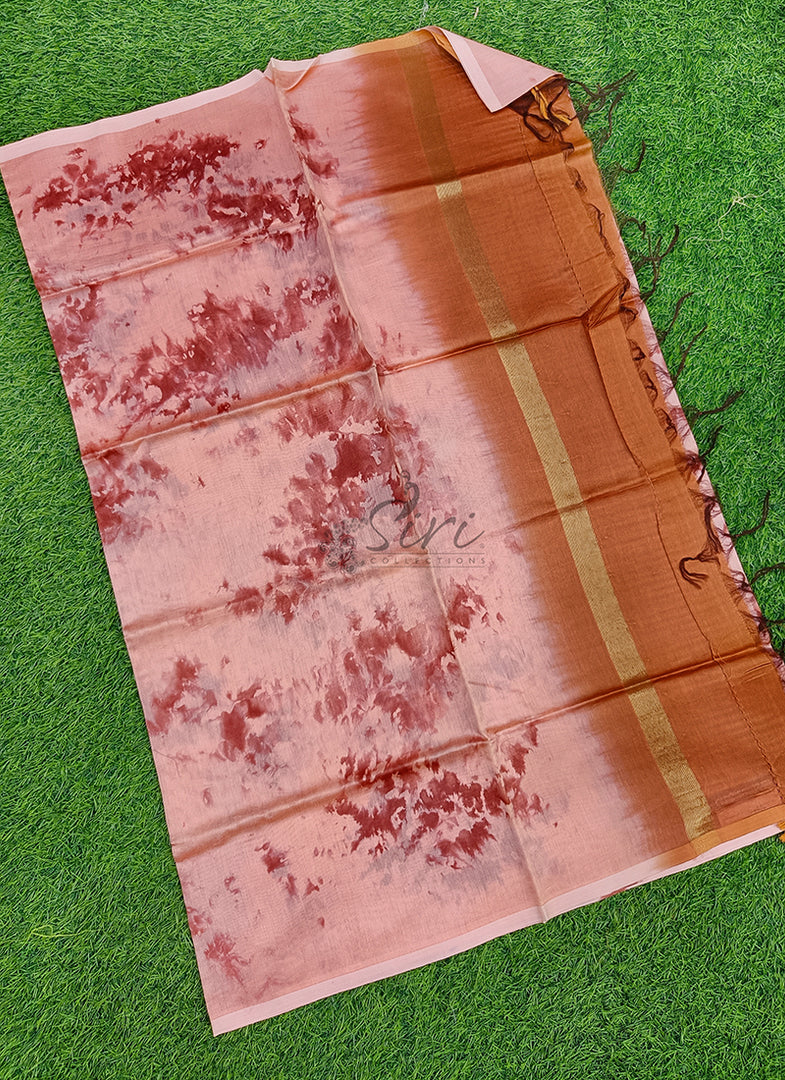Lovely Shibori Design Soft Chanderi Dupatta