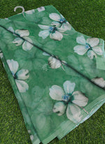 Load image into Gallery viewer, Beautiful Digital Print Soft Siri Chiffon Saree

