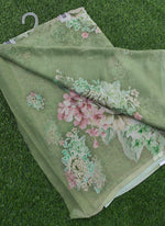 Load image into Gallery viewer, Beautiful Digital Print Soft Siri Chiffon Saree with Blouse
