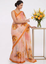 Load image into Gallery viewer, Beautiful Digital Print Soft Siri Chiffon Saree with Blouse
