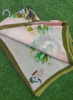 Load image into Gallery viewer, Beautiful Digital Print Soft Siri Chiffon Saree with Blouse
