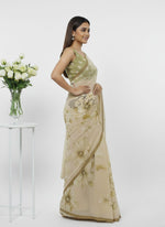 Load image into Gallery viewer, Beautiful Digital Print Soft Siri Chiffon Saree with Blouse