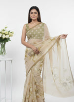 Load image into Gallery viewer, Beautiful Digital Print Soft Siri Chiffon Saree with Blouse