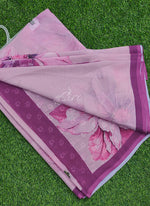 Load image into Gallery viewer, Beautiful Digital Print Soft Siri Chiffon Saree with Blouse
