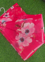 Load image into Gallery viewer, Beautiful Digital Print Premium Soft Siri Chiffon Saree
