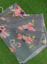Load image into Gallery viewer, Beautiful Digital Print Premium Soft Siri Chiffon Saree
