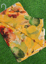 Load image into Gallery viewer, Beautiful Digital Print Premium Soft Siri Chiffon Saree
