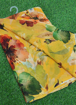Load image into Gallery viewer, Beautiful Digital Print Premium Soft Siri Chiffon Saree
