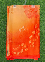 Load image into Gallery viewer, Beautiful Digital Print Soft Siri Chiffon Saree with Blouse

