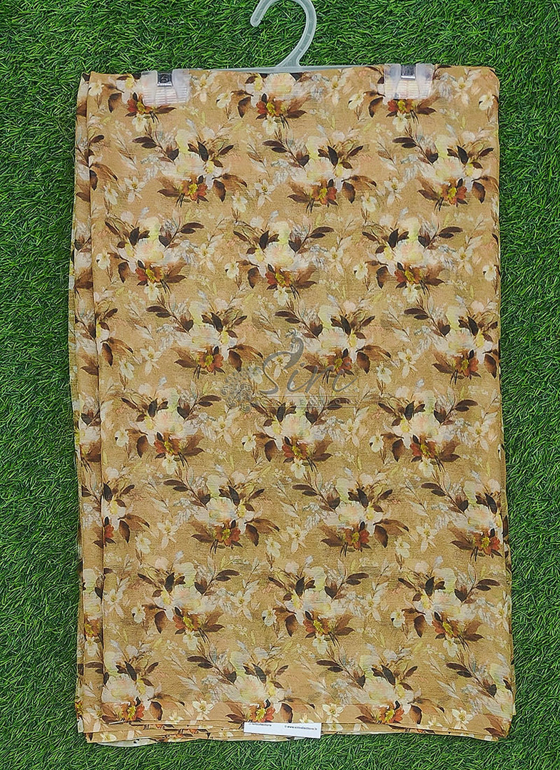 Beautiful Digital Print Premium Soft Siri Chiffon Saree