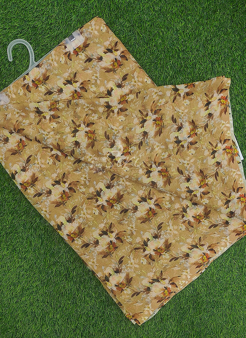 Beautiful Digital Print Premium Soft Siri Chiffon Saree