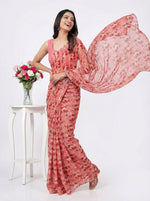 Load image into Gallery viewer, Beautiful Digital Print Premium Soft Siri Chiffon Saree