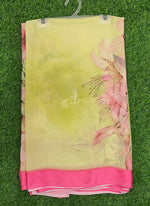 Load image into Gallery viewer, Beautiful Digital Print Soft Siri Chiffon Saree with Blouse