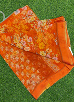 Load image into Gallery viewer, Beautiful Digital Print Soft Siri Chiffon Saree with Blouse
