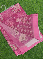 Load image into Gallery viewer, Beautiful Digital Print Soft Siri Chiffon Saree with Blouse