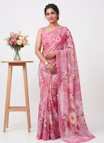 Load image into Gallery viewer, Siri Collections Premium Digital Print Soft Chiffon Saree