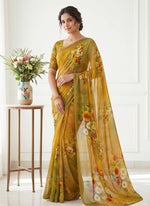Load image into Gallery viewer, Siri Collections Digital Print Soft Shaded Siri Chiffon with Blouse