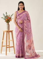 Load image into Gallery viewer, Siri Collections Digital Print Soft Siri Chiffon Saree with Blouse