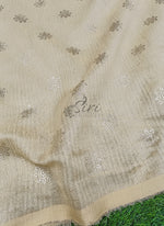 Load image into Gallery viewer, Lovely Jute Fabric in Foil Print