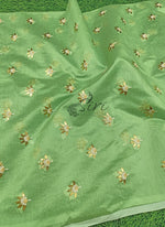 Load image into Gallery viewer, Beautiful Chanderi Fabric in Embroidery Work Butis