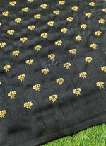 Load image into Gallery viewer, Lovely Raw Silk Fabric in Embroidery Stone Work
